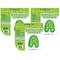 Eureka® A Sharp Bunch 4" Cactus Reusable Punch-Out Letters, 3 Packs of 178